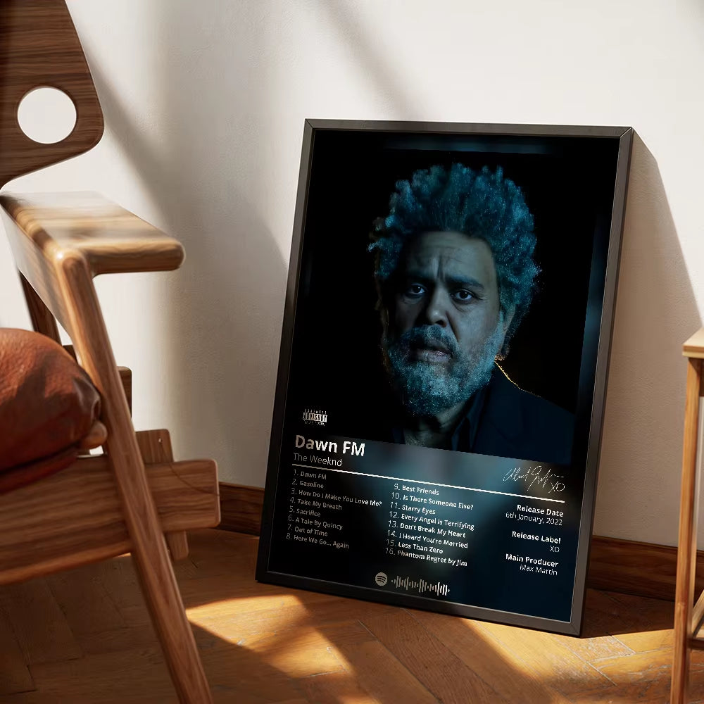 The Weeknd Album Art Print