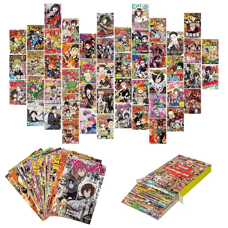 Anime Panel Drop: 50PC Wall Kit
