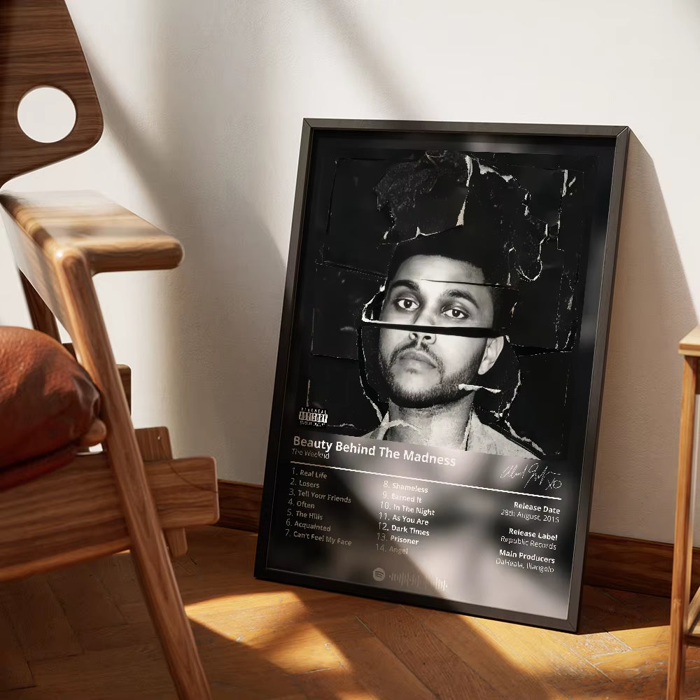 The Weeknd Album Art Print