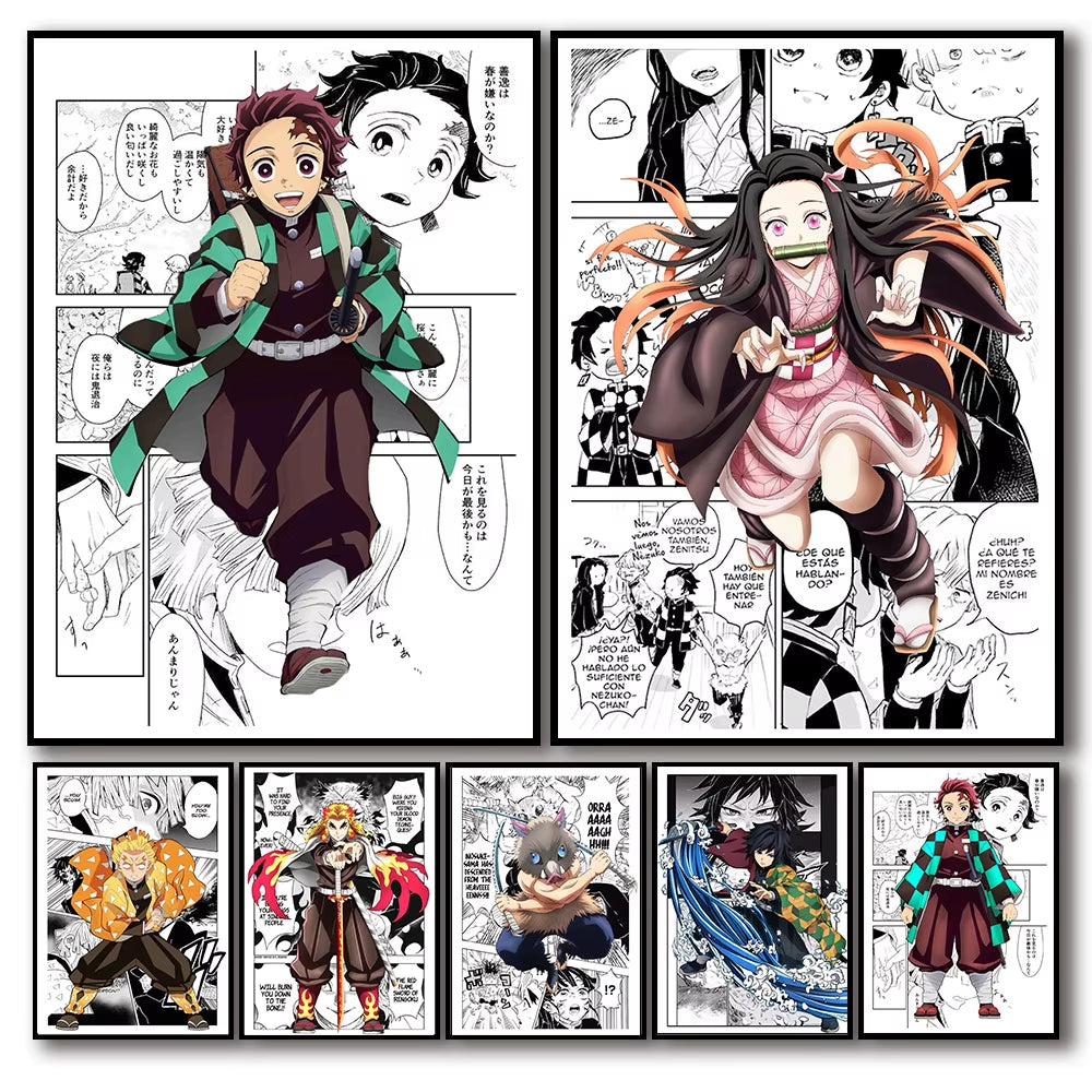 Demon Slayer Canvas Art Print