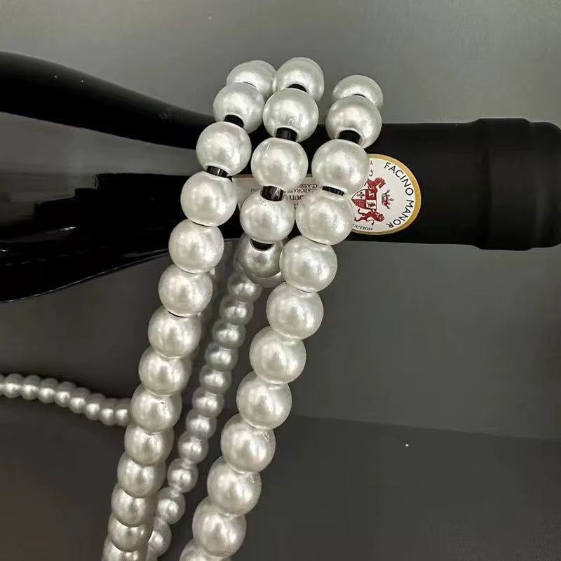 Magic Pearl Necklace Suspension Wine Rack