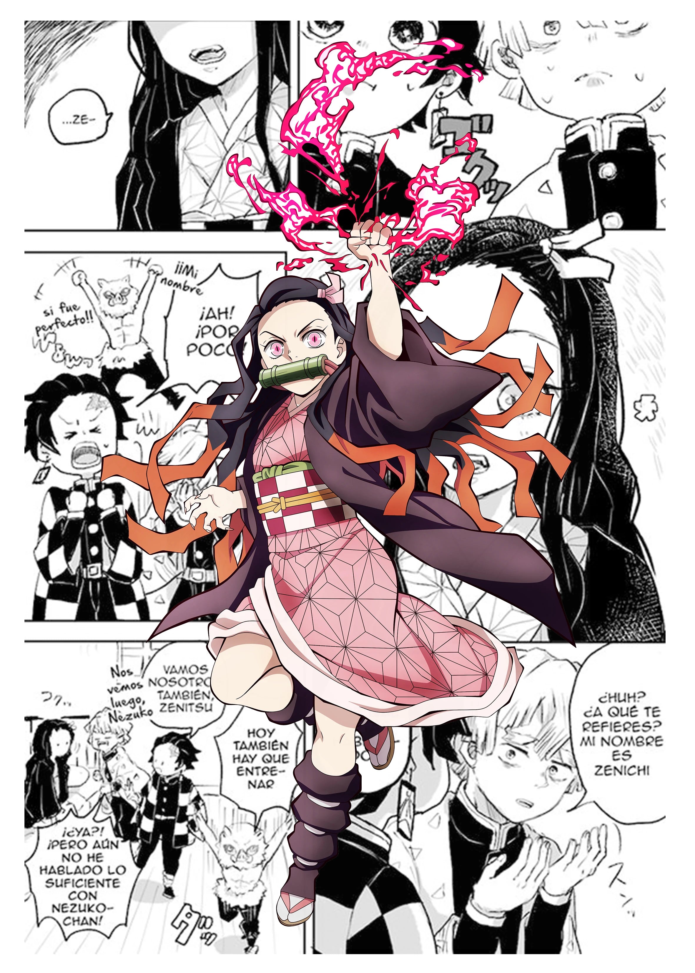 Demon Slayer Canvas Art Print