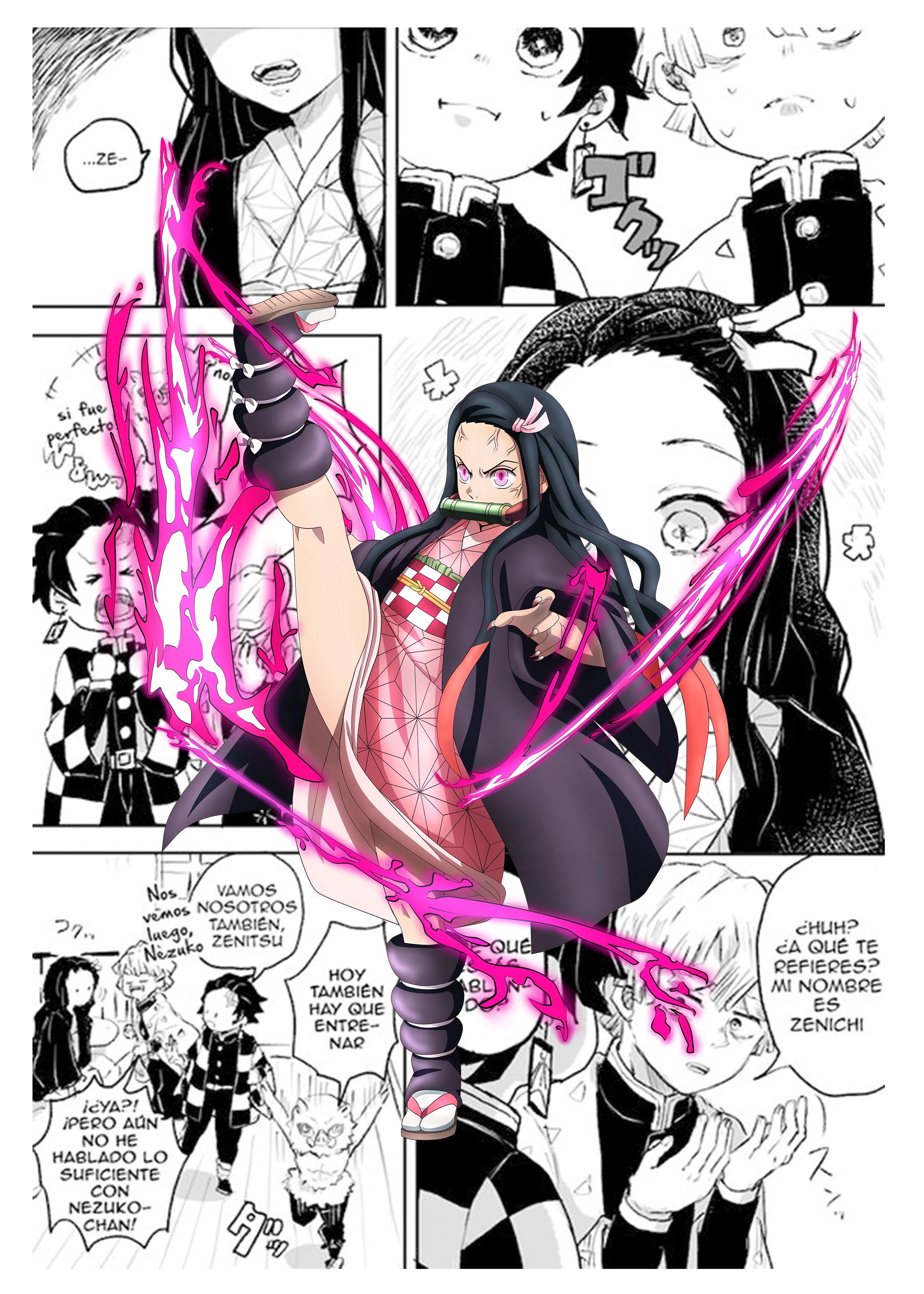 Demon Slayer Canvas Art Print