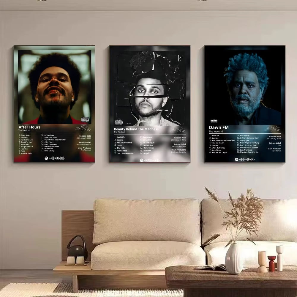 The Weeknd Album Art Print