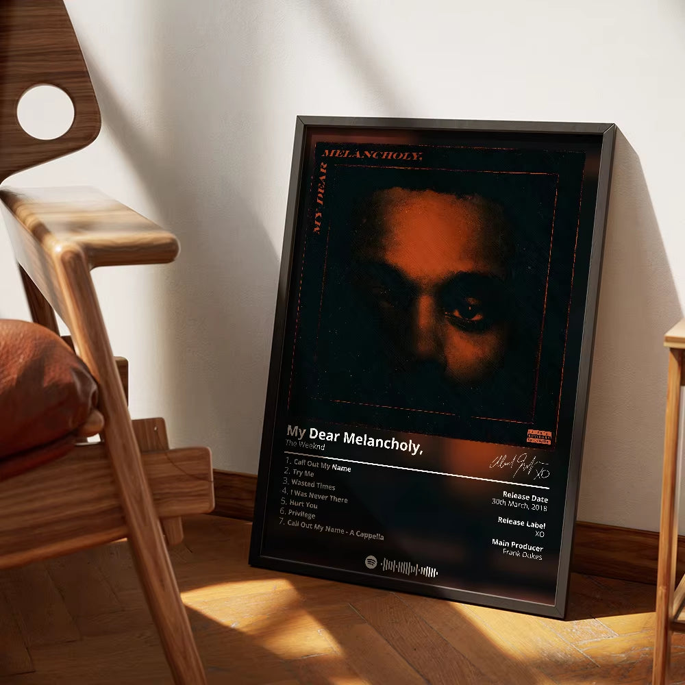 The Weeknd Album Art Print