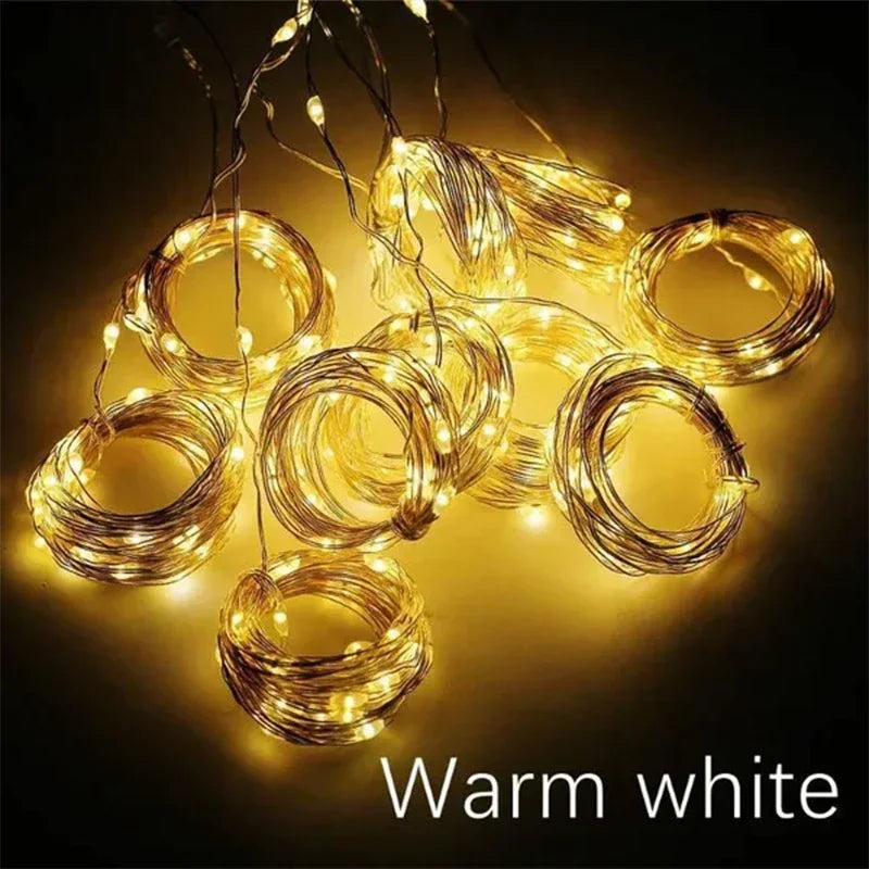 LED Vibe Curtain String Lights (USB Powered)