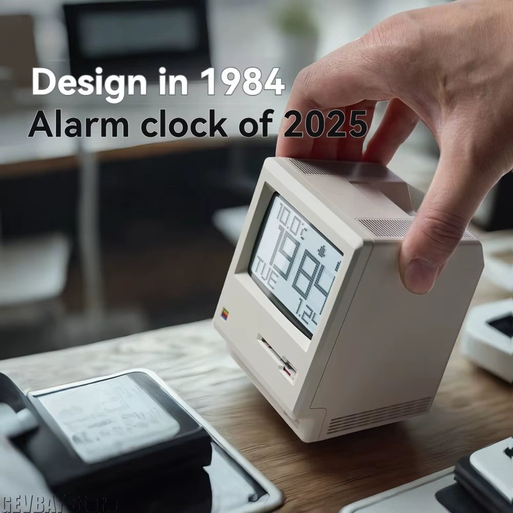 Retro Revival Desktop Alarm Clock