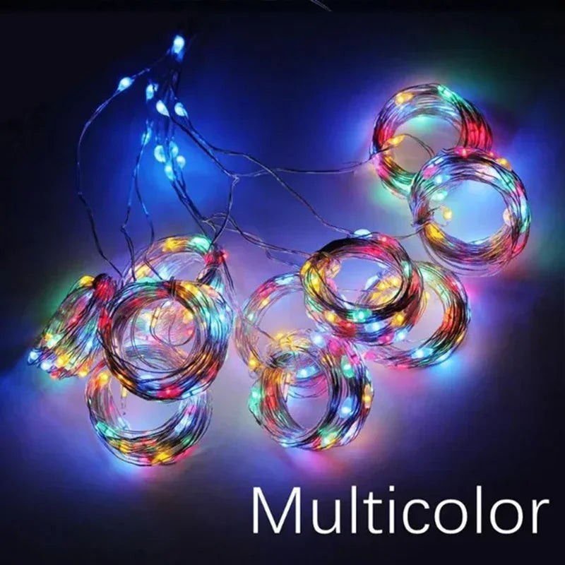 LED Vibe Curtain String Lights (USB Powered)