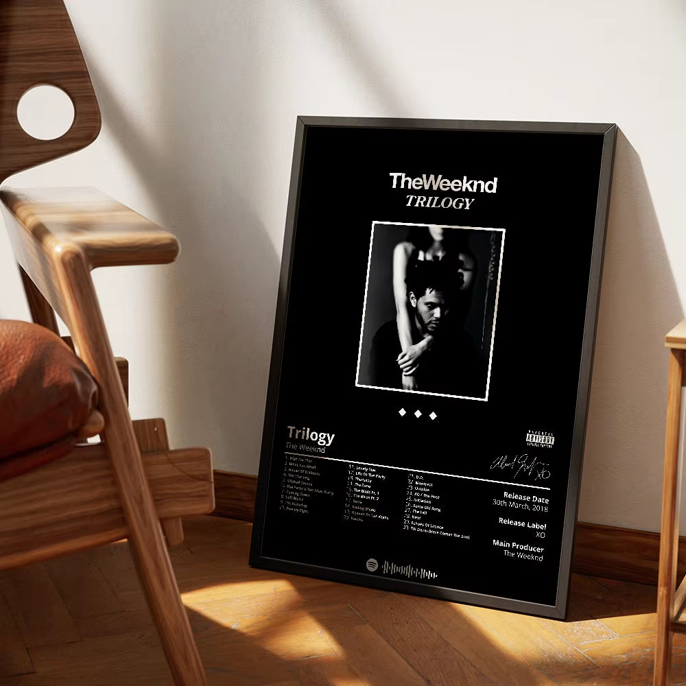 The Weeknd Album Art Print